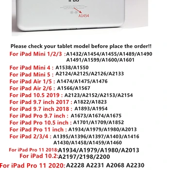 Ultra Gennemsigtig taske til iPad Mini-5 Tilfælde TPU Silikone Tabet bagcover til iPad Mini 5 2019 7,9 tommer Beskyttende Funda Coque