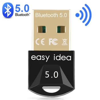 USB Bluetooth-Adapter 5.0 Bluetooth-Modtager 5.0 Dongle Høj Hastighed Senderen Mini Bluetooth USB-Adapter Til PC-Computer-Bærbar computer