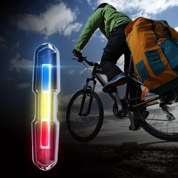 USB-Genopladelige Foran Bageste Cykel Lys Lithium Batteri-LED Cykel Baglygte Cykling Hjelm Lampe, Mount Cykel Tilbehør