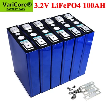 VariCore 3.2 V 100Ah Batteri Lithium LiFePO4 phospha Stor kapacitet DIY 12V 24V 48V elbil RV Solar Energy storage system