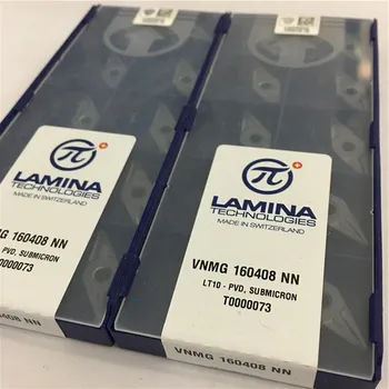 VNMG160408-NN LT10 Oprindelige LAMINA hårdmetal skær med den bedste kvalitet 10stk/masse gratis fragt