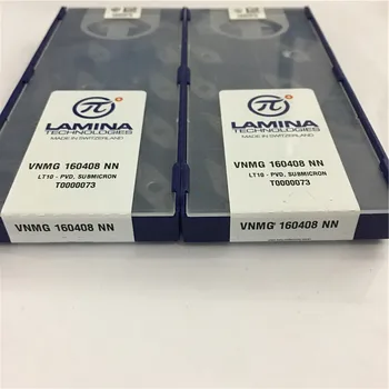 VNMG160408-NN LT10 Oprindelige LAMINA hårdmetal skær med den bedste kvalitet 10stk/masse gratis fragt