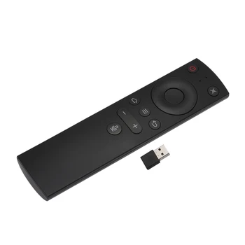 Voice Input 2,4 GHz Fjernbetjening Trådløs Bærbar Tastatur w/ USB-Modtager Til Android TV Box, PC, Bærbar, Notebook Smart TV