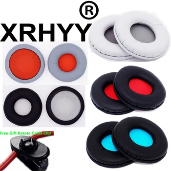 XRHYY Multi Farver Udskiftning af Ørepuden ørepuder Puder For Sony MDR-ZX600 Hovedtelefon + Gratis Rotere Kabel-Klip